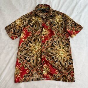 Baroque Gold By Drill Clothing Medusa Italian Style Short Sleeve